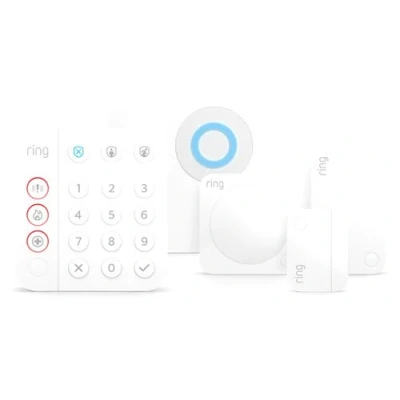 Image de Ring Système d&#039;alarme avec 1 Contact Magnétique et Détecteur de Mouvement