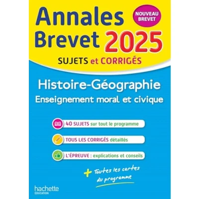 Afbeelding van BREVET HISTOIRE GEO EMC