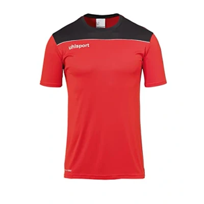 Afbeelding van Uhlsport Offense 23 T Shirt Heren Rood / Zwart Wit Maat: S