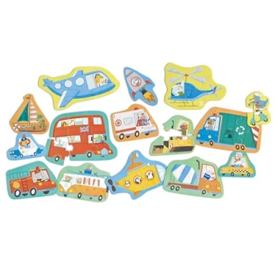 Afbeelding van Hape Wielen &amp; Wonderen Puzzel