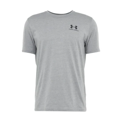 Afbeelding van Under Armour Sportstyle Tshirt print, Heren, Maat: 3XL, Steel light heather/black