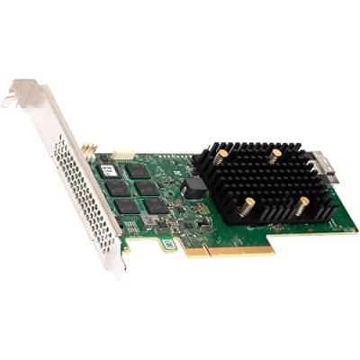 Image de Broadcom MegaRAID 9560 8i Contrôleur de stockage (RAID) 8 Canal SATA 6Gb/s / SAS 12Gb/s PCIe 4.0 (NVMe) RAID 0 1 5 6 10 50 JBOD 60 x8