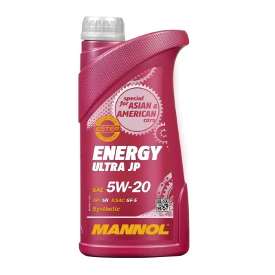 Afbeelding van Mannol Energy Ultra Jp 5W 20 1L Motorolie MN7906 1 FORD: FIESTA 4, 6, 7, MITSUBISHI: ASX Off Road, Lancer 8 Limousine, COLT 6