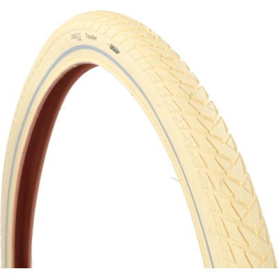 Afbeelding van Dresco Anti Lek Buitenband Traveller 28 x 1.75 (47 622) Reflectie Creme 5250465