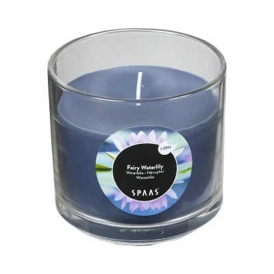 Afbeelding van Geurkaars glas in doos 85x85 mm Fairly Waterlily