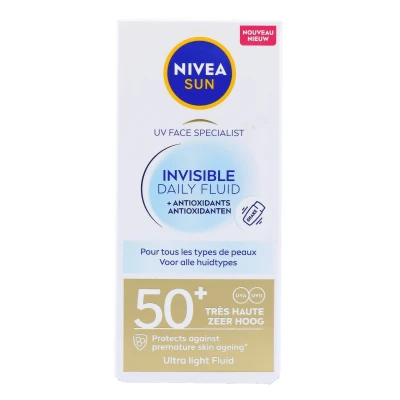 Afbeelding van Nivea Sun Invisible Daily Fluide SPF50+
