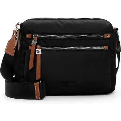 Afbeelding van Emily &amp; Noah Esther Schoudertas, Dames, Maat: One Size, Black