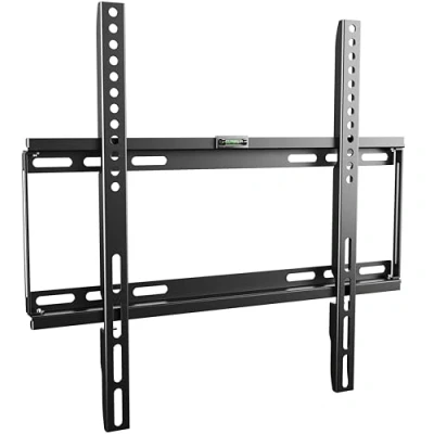 Afbeelding van RICOO Ultra Plat TV Muurbeugel Universele Beugel 26 55 inch (33 74cm) F0144 OLED LED Gebogen PC scherm VESA 400x400 Zwart