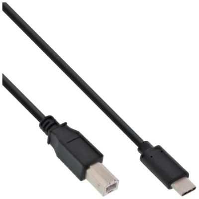 Image de InLine Câble USB type B (M) pour 24 pin C 2.0 0.5 A 3 m noir