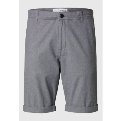 Afbeelding van Selected Homme Luton FLEX NOOS Shorts, Heren, Maat: XL, Oceana detailw oatmeal