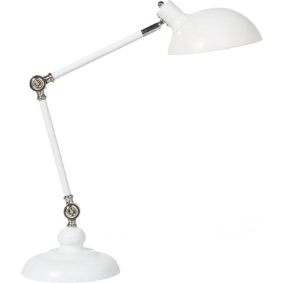 Afbeelding van Beliani MERAMEC Bureaulamp Wit Metaal