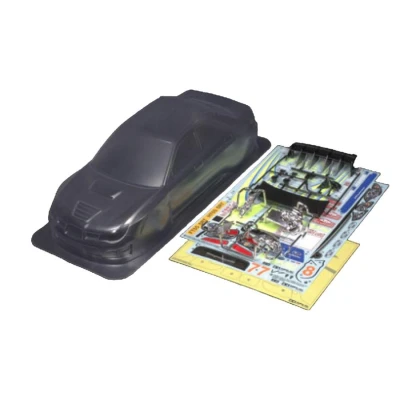Afbeelding van Tamiya 51289 1:10 Body Subaru Impreza WRC 2007 187 mm Ongeverfd, niet gesneden