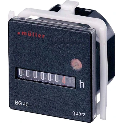 Afbeelding van Müller BG 40.17 12 48V DC Bedrijfsurenteller Roltelwerk