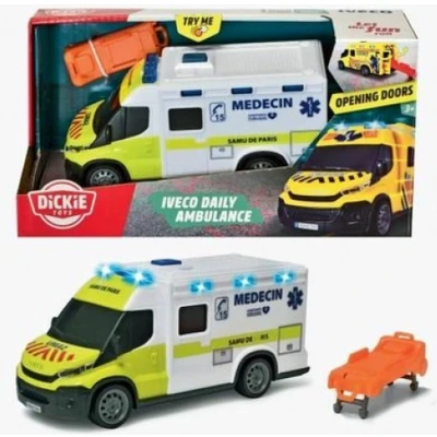 Afbeelding van Ambulance Dickie Toys Wit