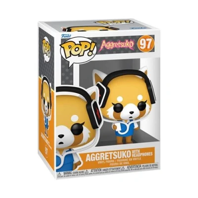 Image de Figurine Funko Pop Sanrio Aggretsuko with Headphones