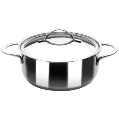 Afbeelding van Ibili 605032 Noah kookpan met deksel, roestvrij staal, 32 cm