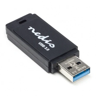 Afbeelding van USB stick Nedis (USB 3.0, 64 GB, Zwart)
