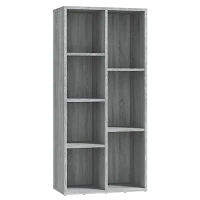 Afbeelding van vidaXL Boekenkast Sonoma grijs 50 x 25 106 cm