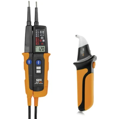 Afbeelding van HT Instruments HT10 KIT Tweepolige spanningstester CAT III 1000 V, IV 600 V Staafdiagram, LED, Optisch, Akoestisch