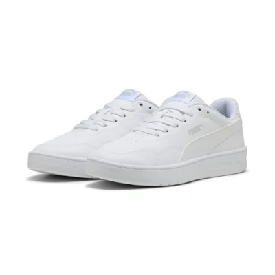Afbeelding van PUMA Court Lally Sneakers voor dames, wit koud lichtgrijs