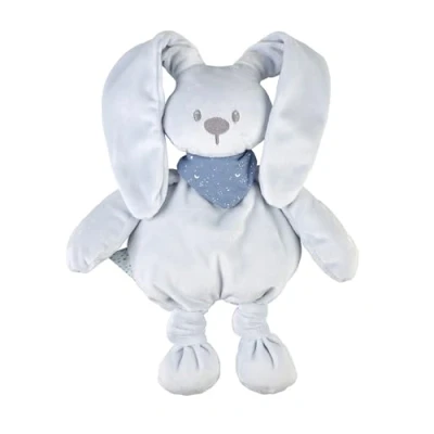 Afbeelding van Nattou LAPIDOU Knuffel Konijn 30 cm Pastelblauw