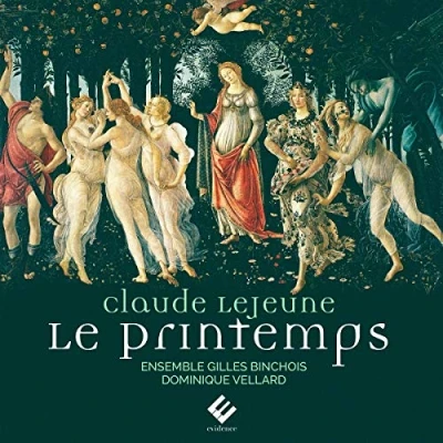 Afbeelding van Ensemble Gilles Binchois Dominique Claude Le Jeune Printemps (CD)