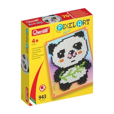 Afbeelding van Quercetti Pixel Art Basis Panda, 946dlg.