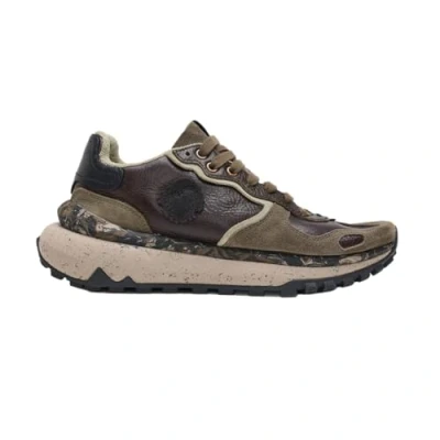 Afbeelding van Satorisan Chacrona Metta Buckingham Casual Sneakers Mannen Vintage Kleur New England Snuff Maat 41