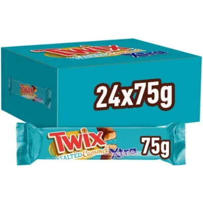 Afbeelding van Twix Salted Caramel Xtra 24 x 75 gr