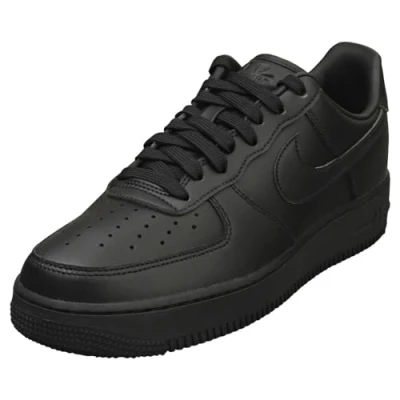 Afbeelding van Nike Air Force 1 &#039;07 Fresh&#039; Zwart Sneaker DM0211 001 Maat 37.5