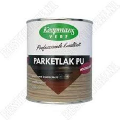 Afbeelding van Koopmans Parketlak PU Hoogglans 0,75 ltr Huis &amp; Interieur