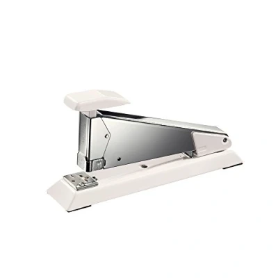Image de Rapid agrafeuse classique k2 retro coconut kiss, blanc en acier, capacit dagrafage 50 feuilles, profondeur 105 mm mcanisme de