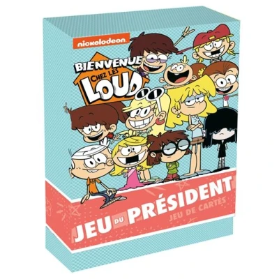 Image de Bienvenue chez les Loud Boites de cartes Le président