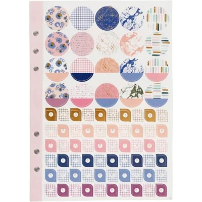 Afbeelding van Creotime Stickerboek A5 Paars