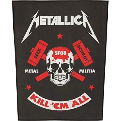 Afbeelding van Metallica Metal Militia Rugpatch Multicolours