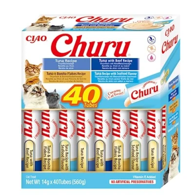 Afbeelding van Ciao Churu Cat BOX wybór tuńczyka 40 x 14 g