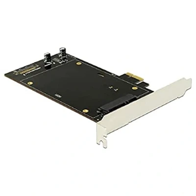 Afbeelding van Delock 2x SATA PCI Ex1 controller, smal, Storage controller