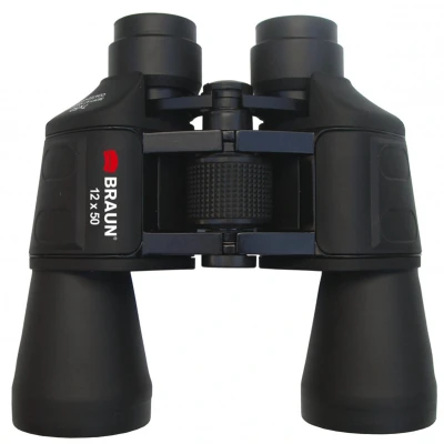Afbeelding van Braun Phototechnik Verrekijker 20125 12 x 50 mm Porro Zwart
