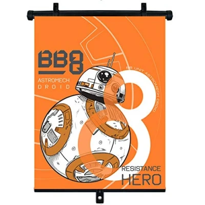 Afbeelding van Disney Rolgordijn Star Wars Bb8 44 X 35 Cm Oranje