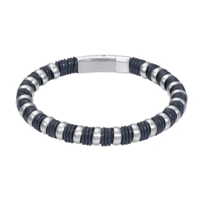 Afbeelding van iXXXi Men Logan Zilverkleurig Mat Heren Armband