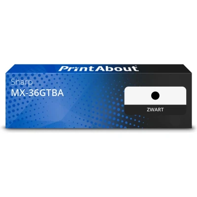 Afbeelding van Huismerk Sharp MX 36GTBA Toner Zwart Extra hoge capaciteit