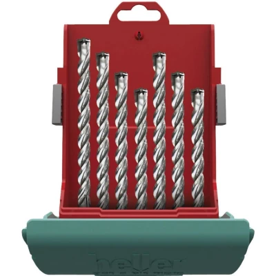 Afbeelding van Heller TRIJET 26813 4 Carbide Hamerboorset 7 delig 5 mm, 6 8 10 12 mm SDS Plus 1 set(s)
