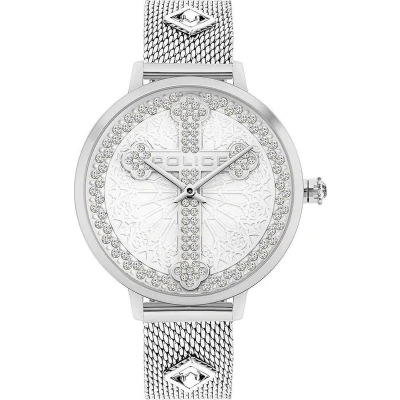 Afbeelding van Police Socotra Horloge, Dames, Maat: One Size, Silberfarben