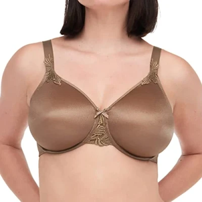 Image de Chantelle Hedona Co SG Arma Soutien Gorge moulé Enveloppant à Armatures Femme, Terracotta, 95B