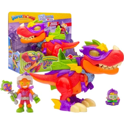 Afbeelding van SuperThings SuperDino V Rex dinosaurus met licht en geluidseffecten