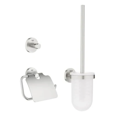 Afbeelding van Grohe Essentials accessoireset 3 in 1 Supersteel