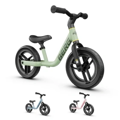 Afbeelding van BERG MOOV Loopfiets 10 inch 2+ Jaar Lichtgewicht EVA banden Verstelbaar Stuur en Zadel Groen