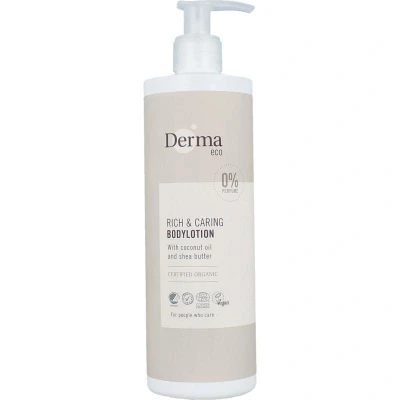 Afbeelding van Derma Eco Bodylotion 400 ML Parfumvrij Hypoallergeen Vochtinbrengend AllergyCertified