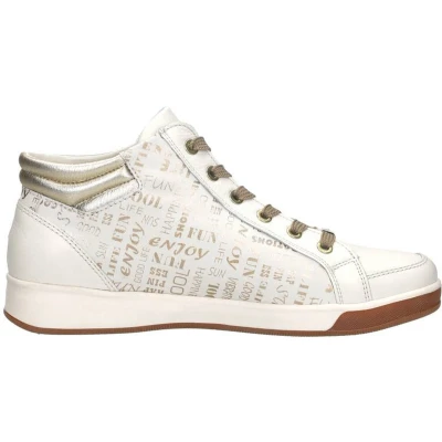 Afbeelding van Ara Rom St High Soft Veterschoenen Hoog wit Maat 9