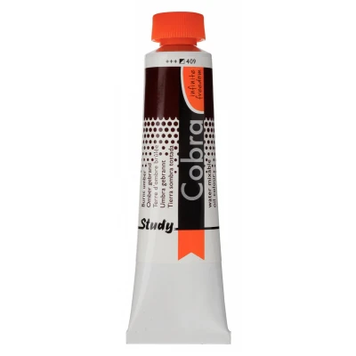 Afbeelding van Cobra Study Olieverf 40ml Burnt Umber (409)